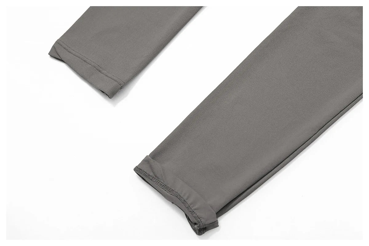 Long Sleeve gym Workout Crop Top