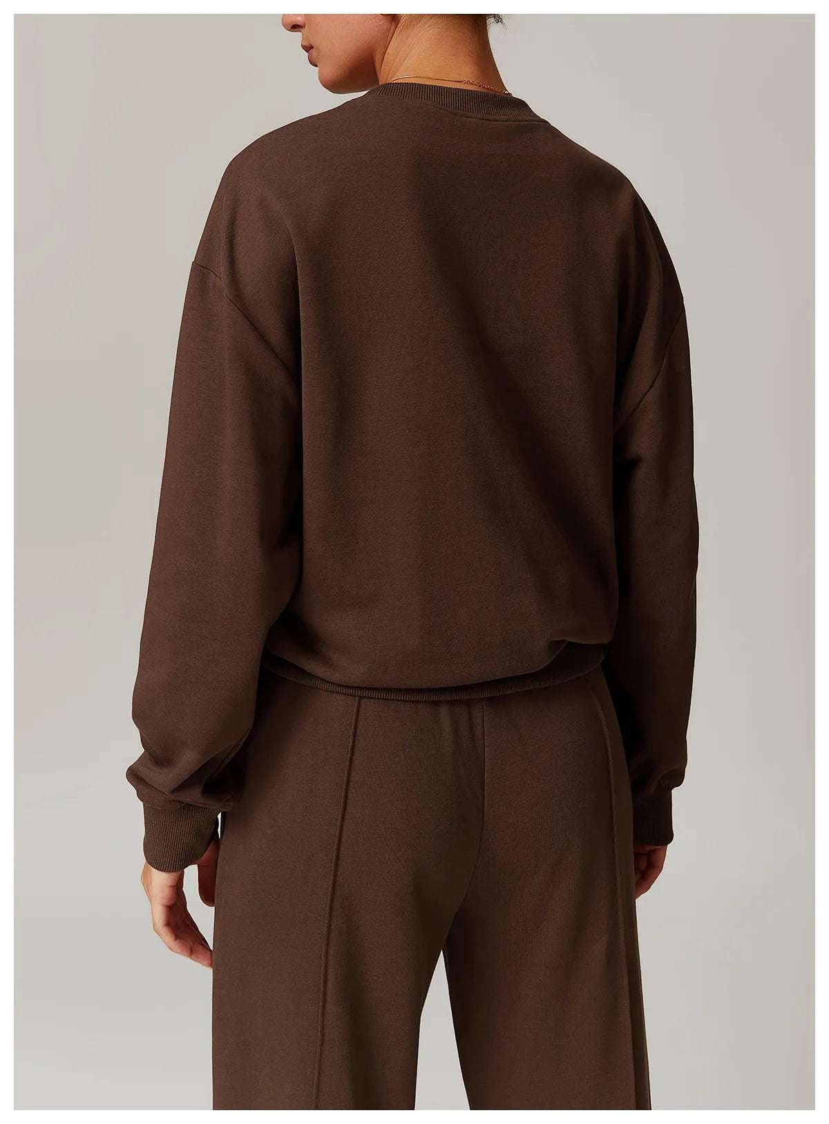 Round Neck Casual Women's sweatshirt