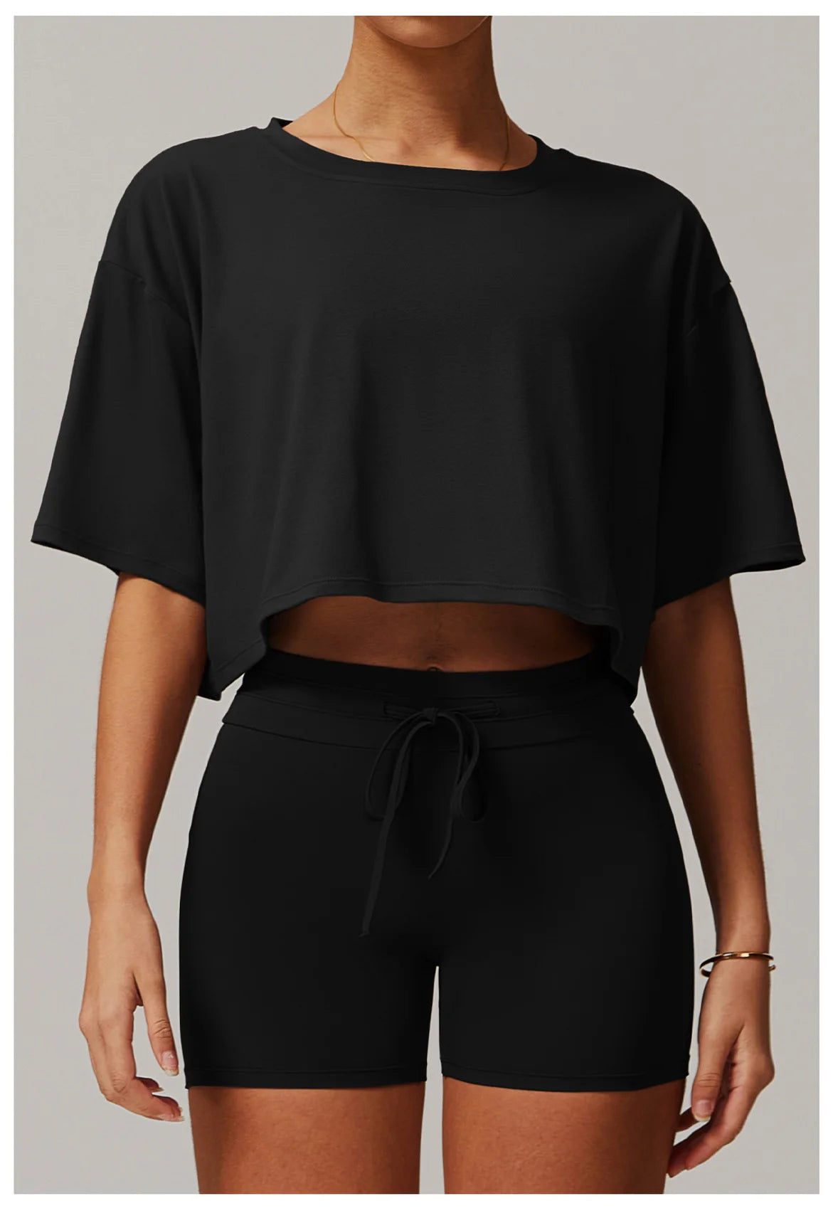 Loose Fitness gym crop Top