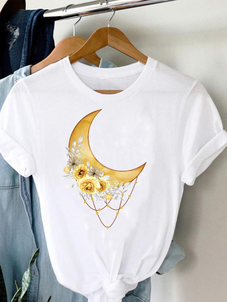 Summer Short Sleeve Print Graphic T Shirt