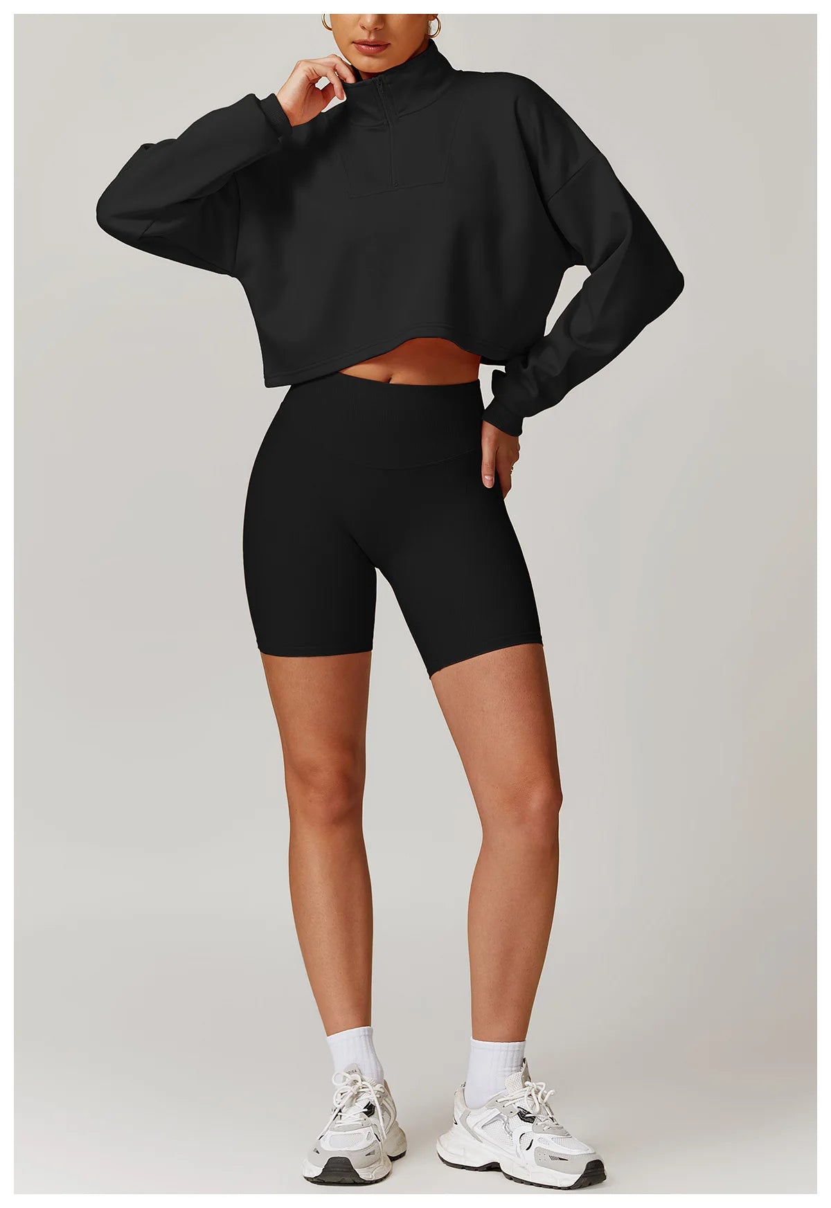 Ribbed Fitness Gym Workout Push Up Sports Bra & Leggings Set