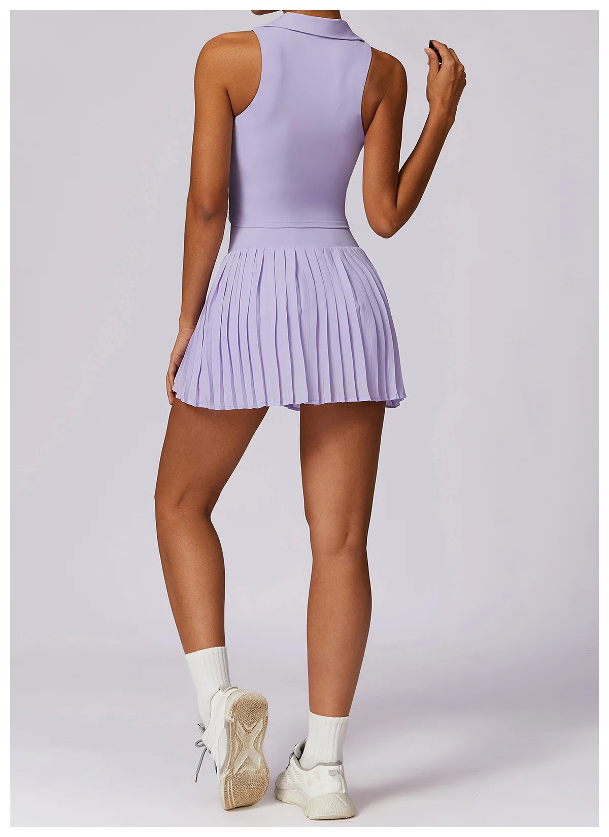 Workout Sports Skort Skirt top tennis set