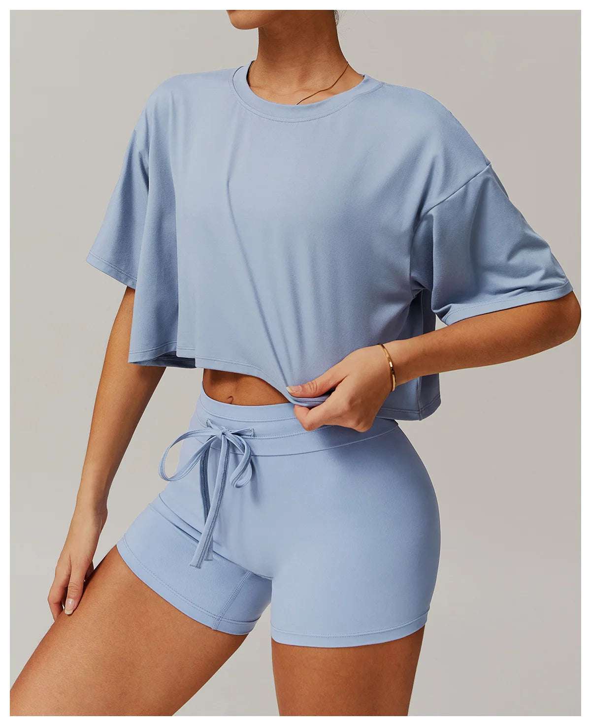 Loose Fitness gym crop Top