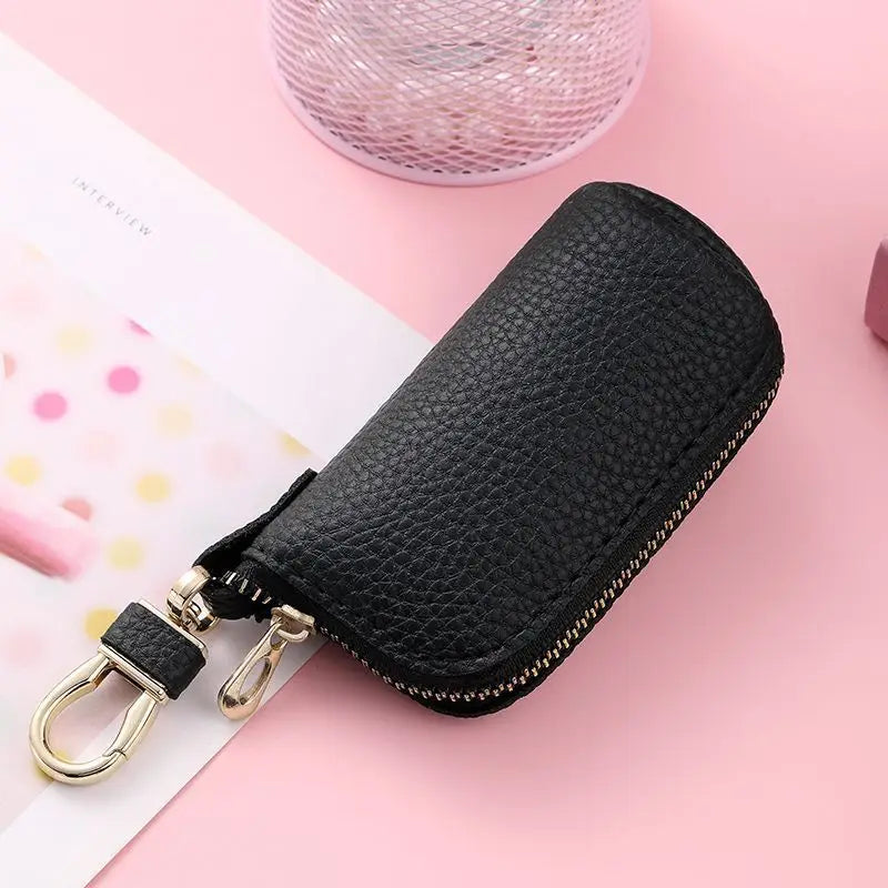 Multifunctional Mini Key Bag Black