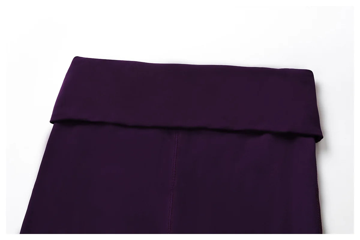 Bell-bottoms High Waist Wide Leg Fitness Workout Leggings