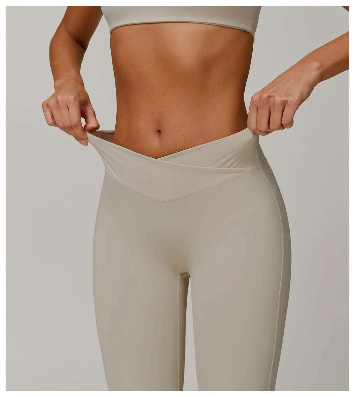 Bell Bottomed High Waist Wide Leg Gym Leggings