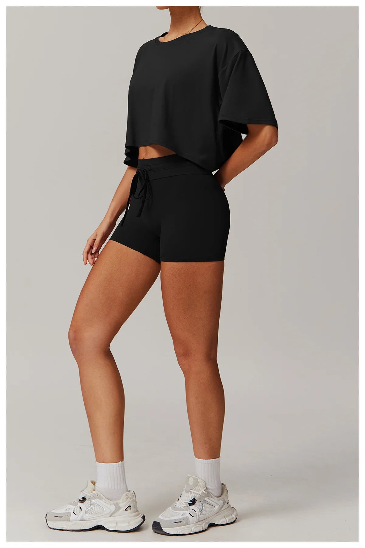 Loose Fitness gym crop Top