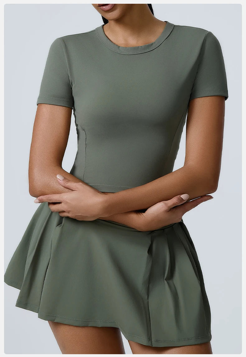 Workout Short Sleeve Yoga gym top