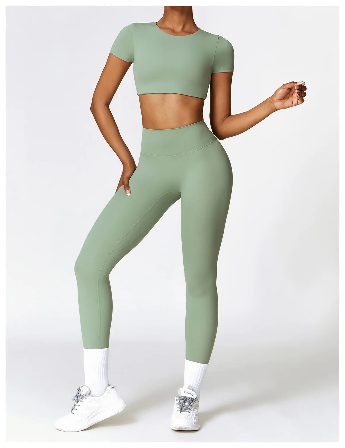 Seamless High Waist Gym Workout Leggings