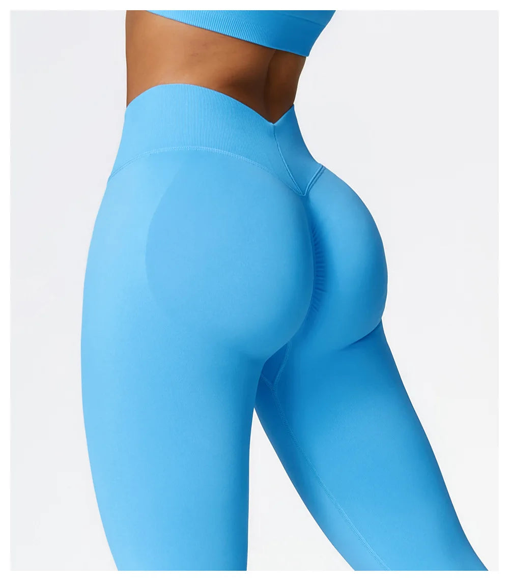 Women seamless Sports High Waist Fitness Leggings