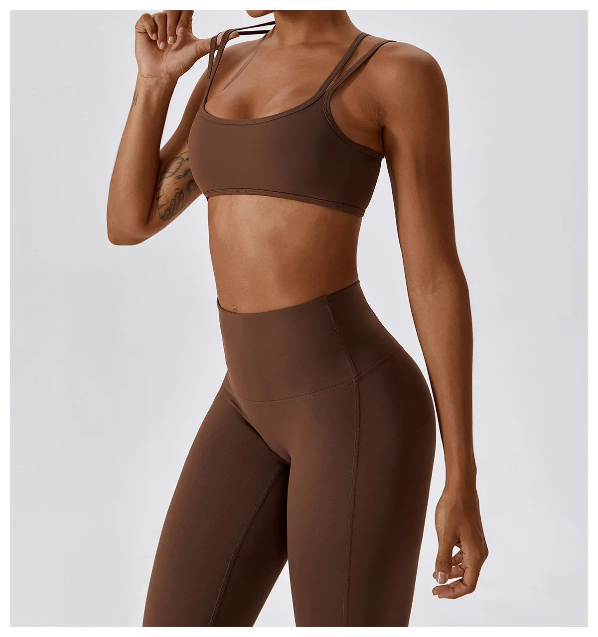 Push Up Breathable Fitness High Impact Yoga Sports Bra