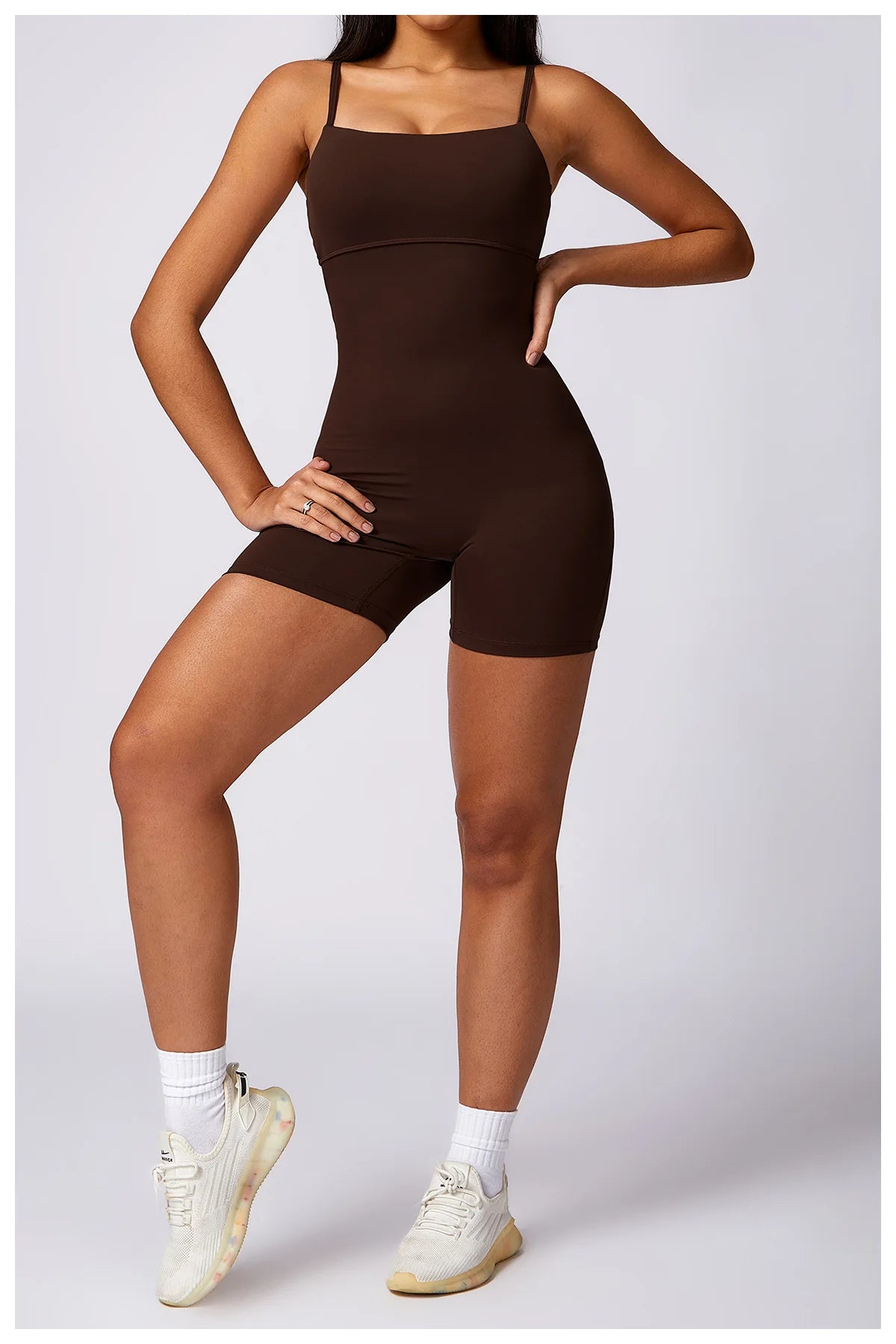 Backless Scrunch Butt Gym Workout Yoga shorts suit