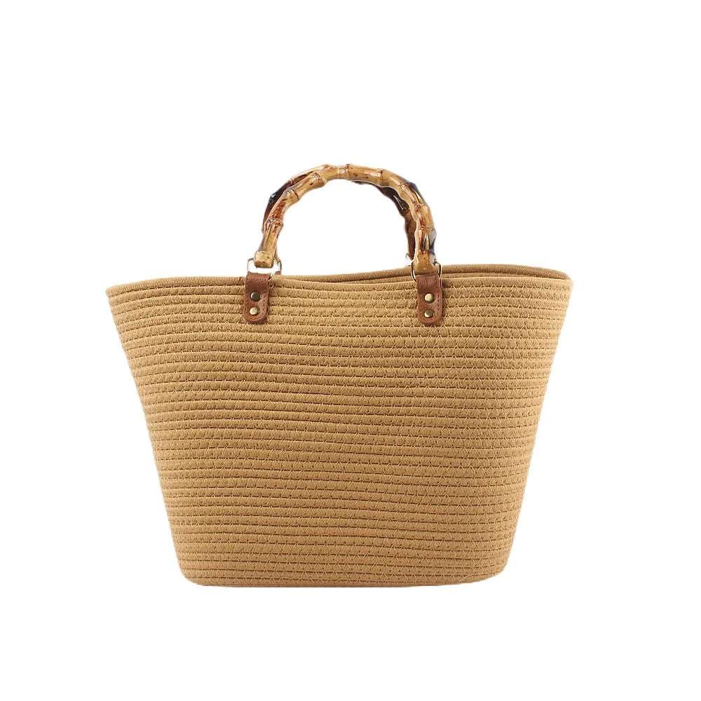 Cotton Rope Woven beach holiday Handbag