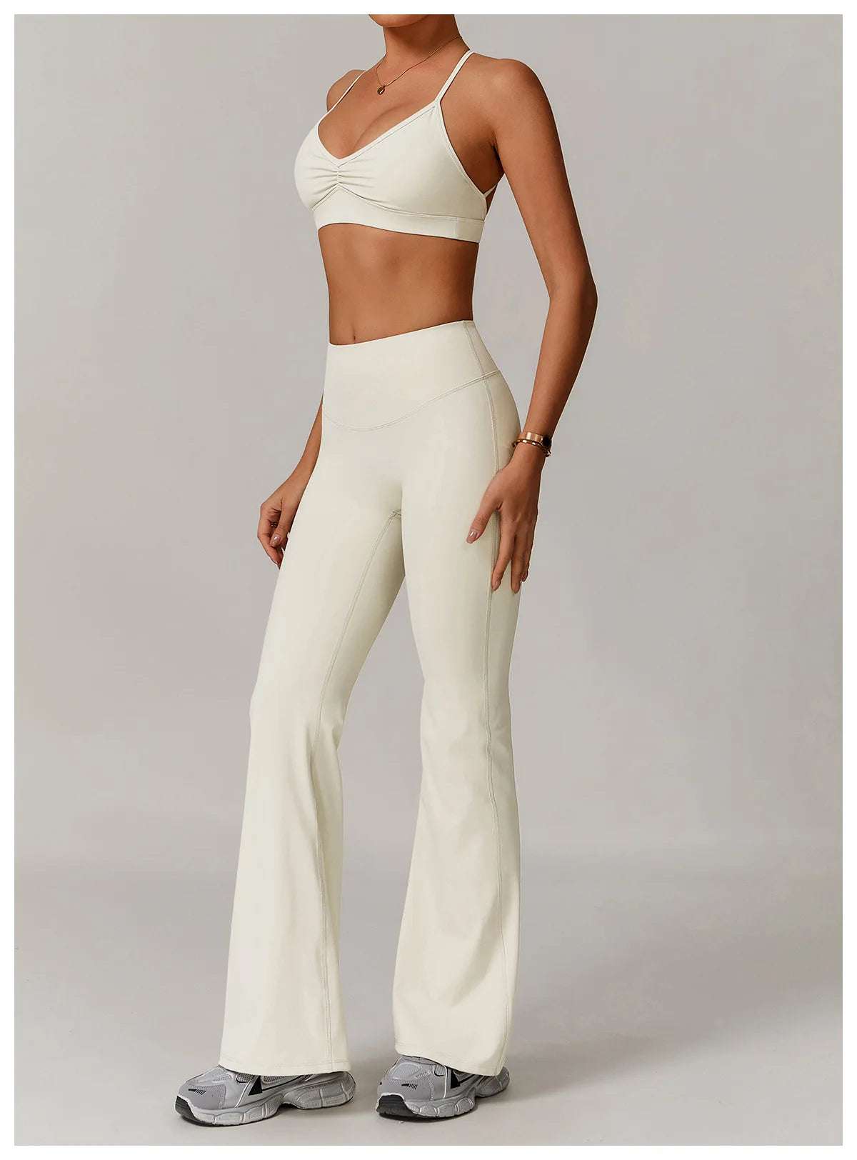 Shoulder Straps Fitness Sports Bra