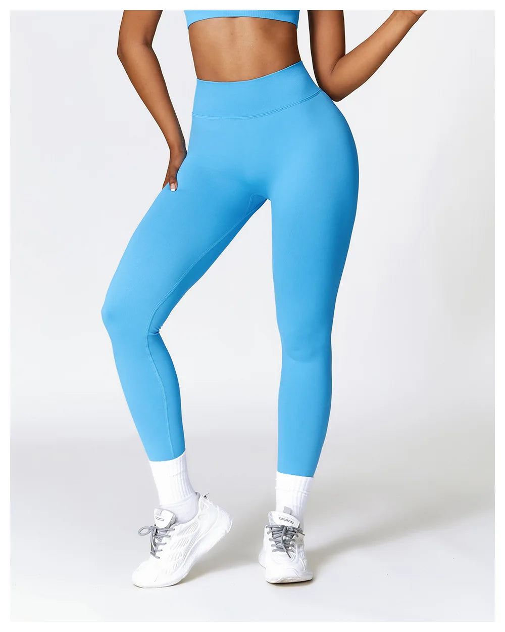 Women seamless Sports High Waist Fitness Leggings