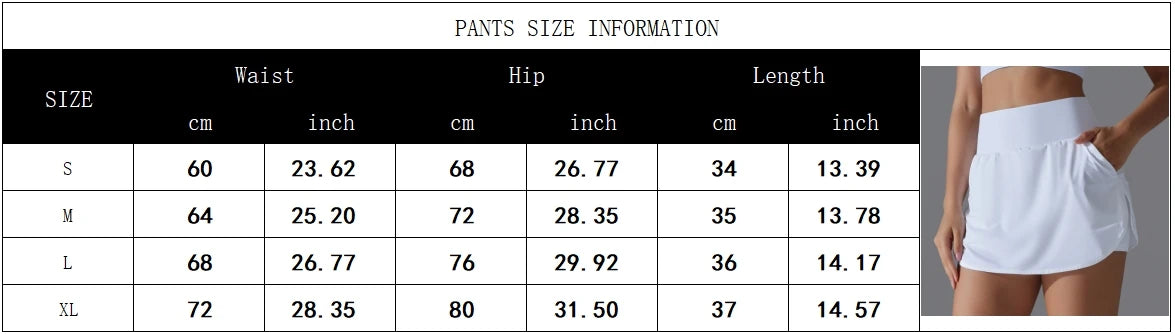 Gym Quick Sport Skorts