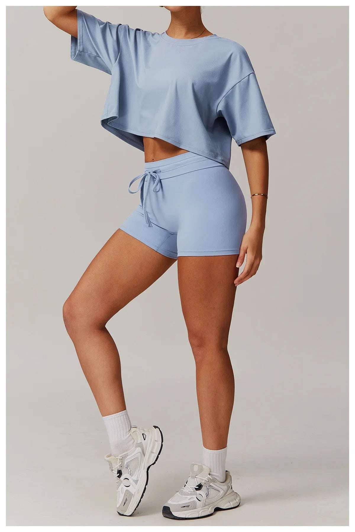 Loose Fitness gym crop Top