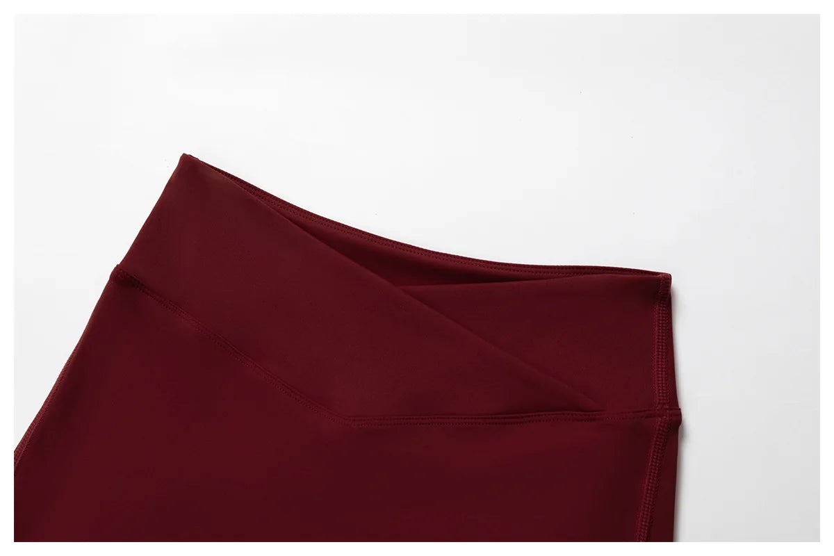 Bell Bottomed High Waist Wide Leg Gym Leggings