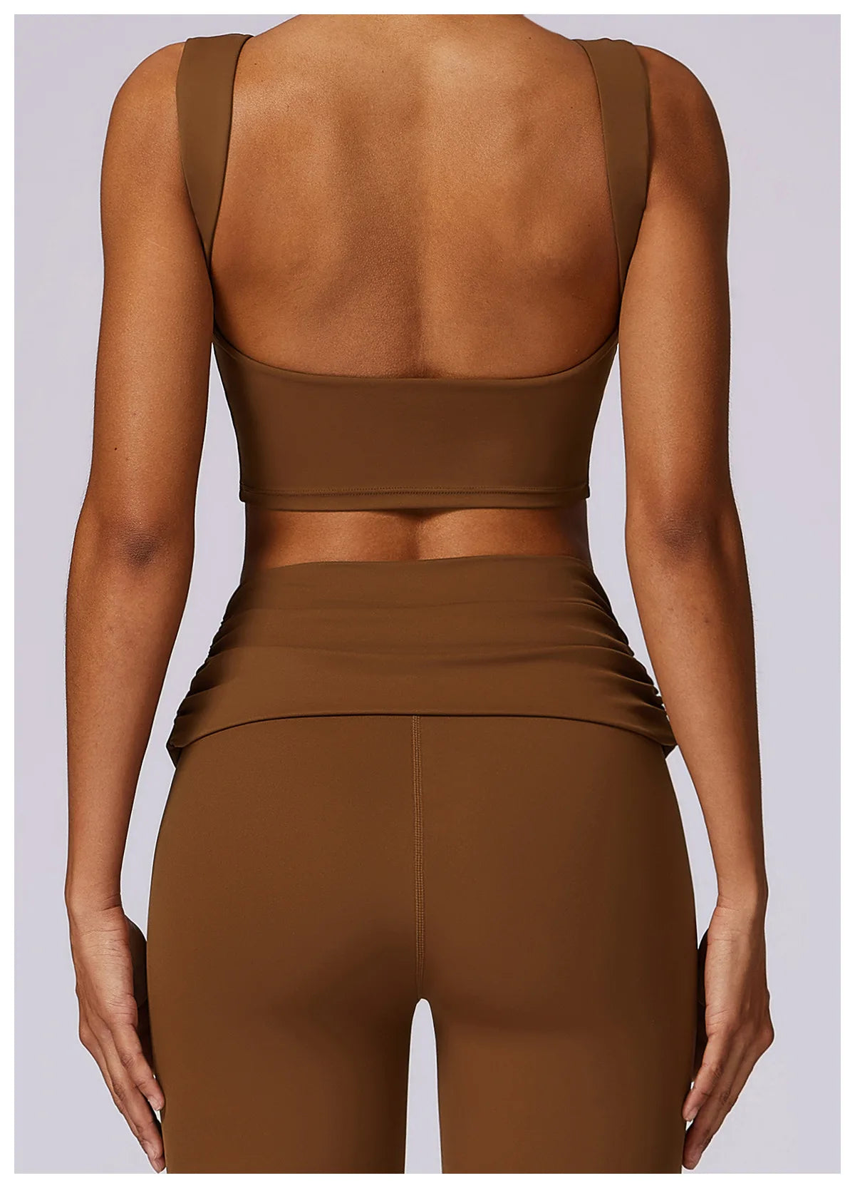 High Strength Shockproof gym workout Crop Top