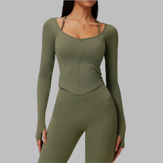 Long Sleeve Gym Workout Running Gym top