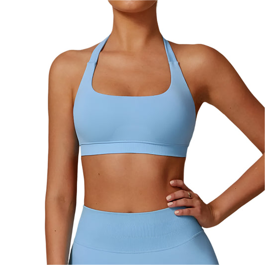 Halter Neck Yoga Sports Bra