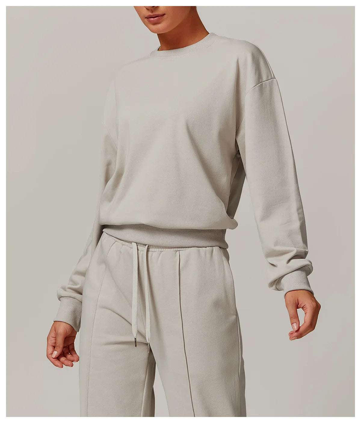 Round Neck Casual Women's sweatshirt