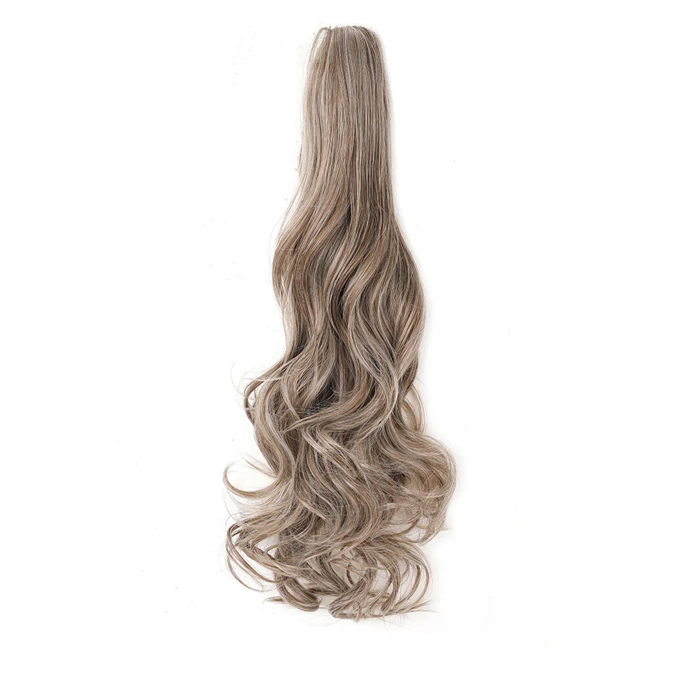 Ponytail Extension Synthetic Claw Clip in Hairpiece 10-613