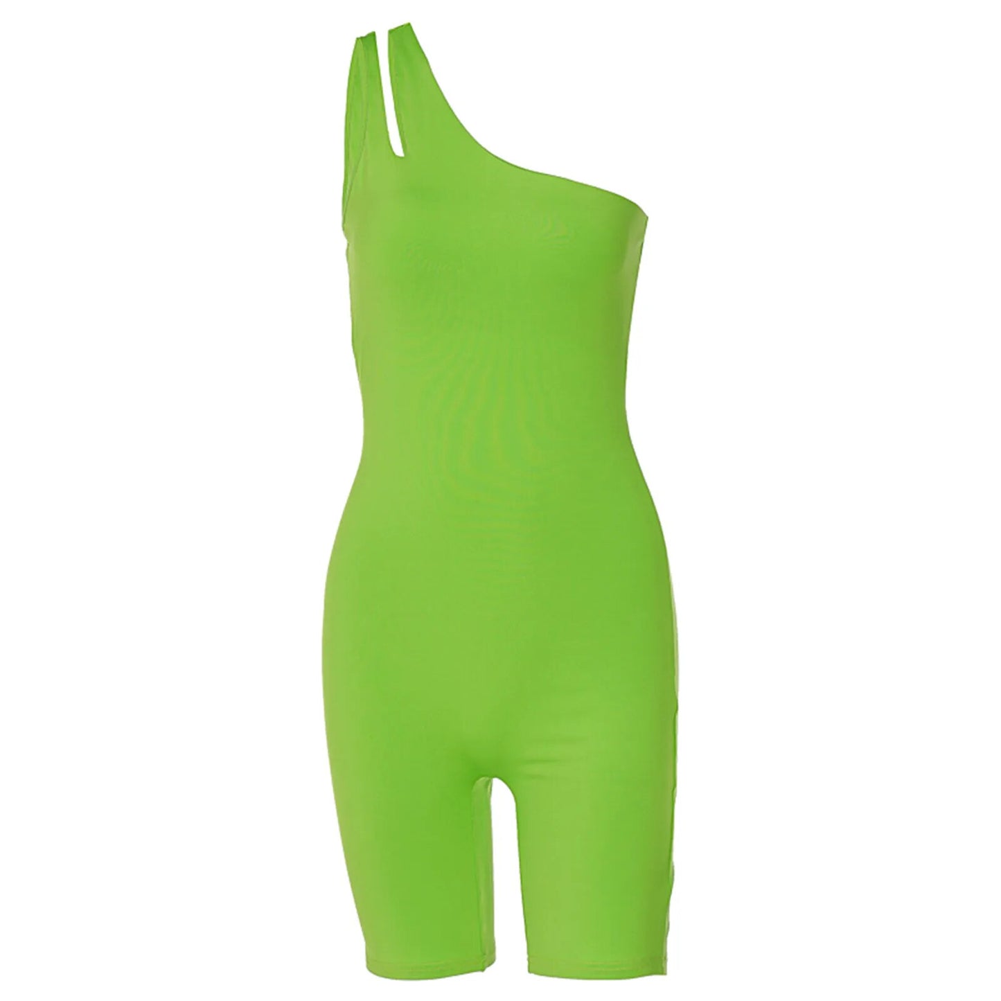 New One-shoulder Sleeveless Yoga Playsuit