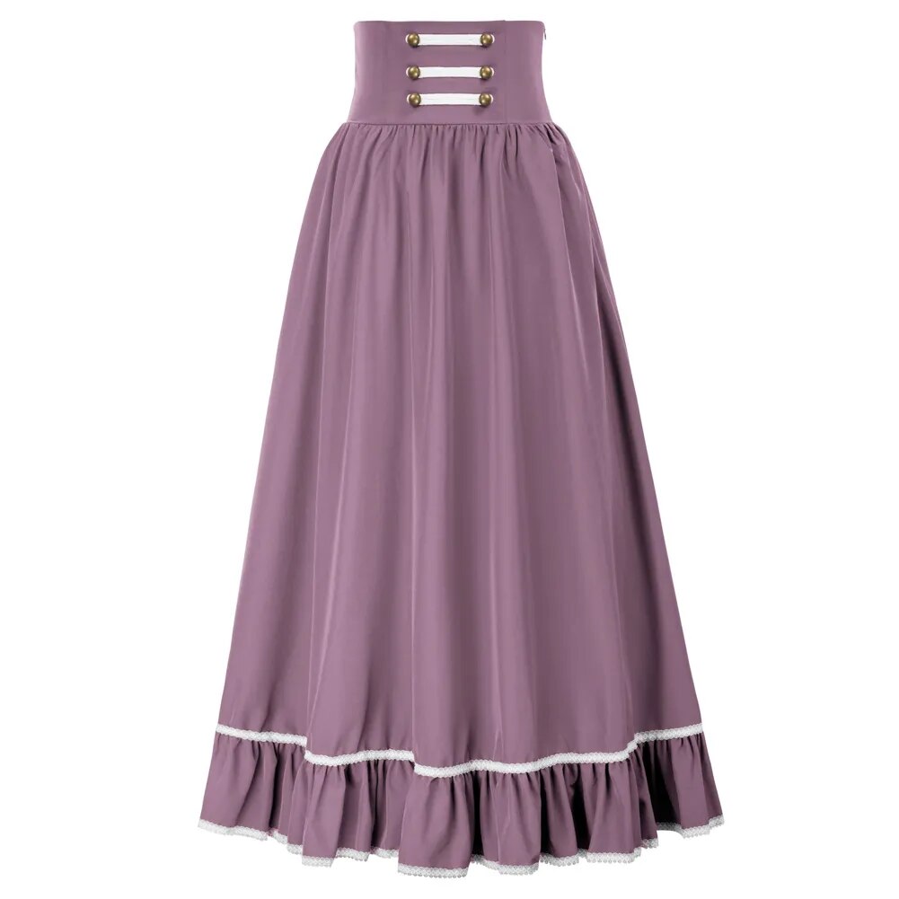 Summer Clothes Gothic Maxi Skirt