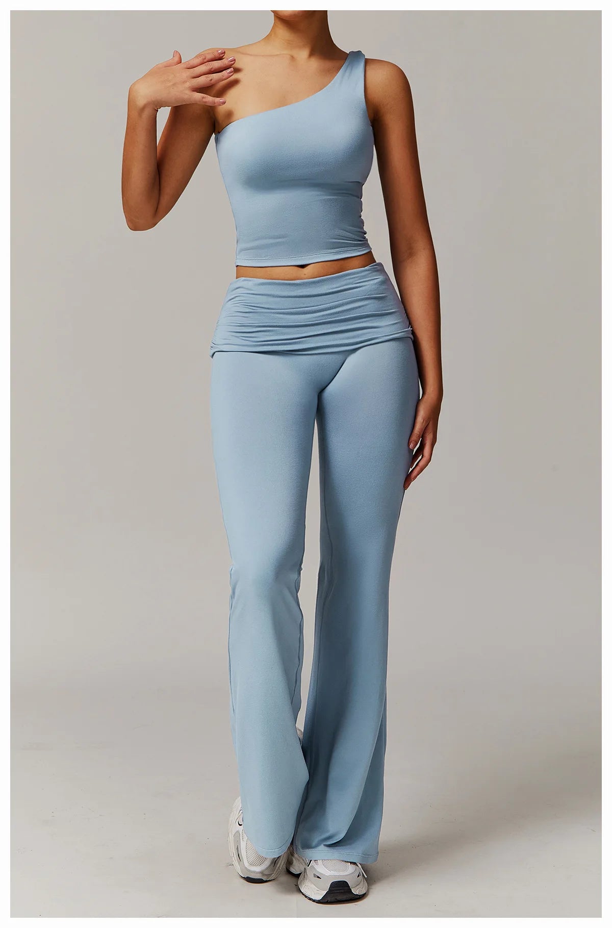 Bell-bottoms wide leg fitness Sport Leggings
