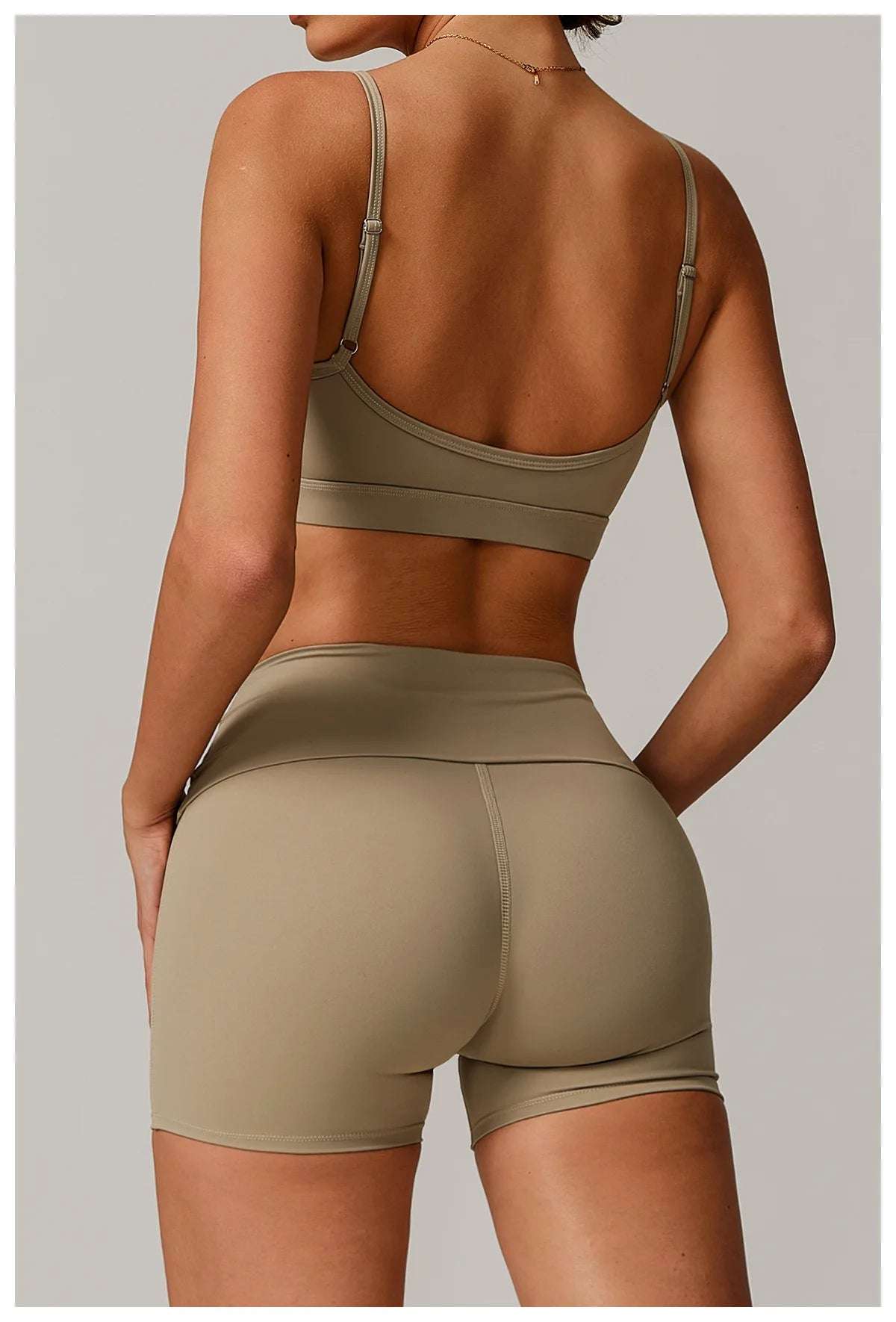 Breathable Shockproof Push Up gym Workout Top