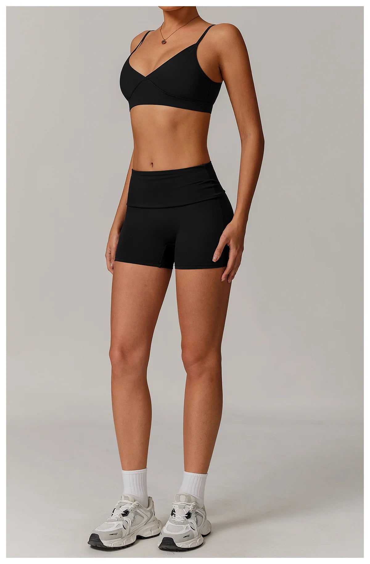 Breathable Shockproof Push Up gym Workout Top