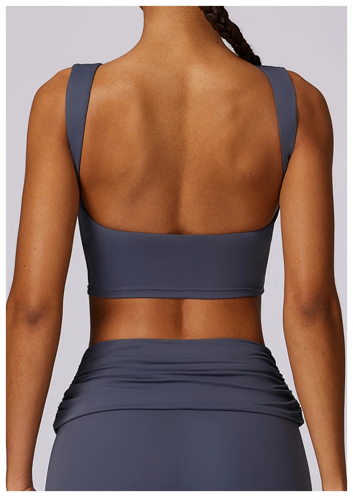 High Strength Shockproof gym workout Crop Top