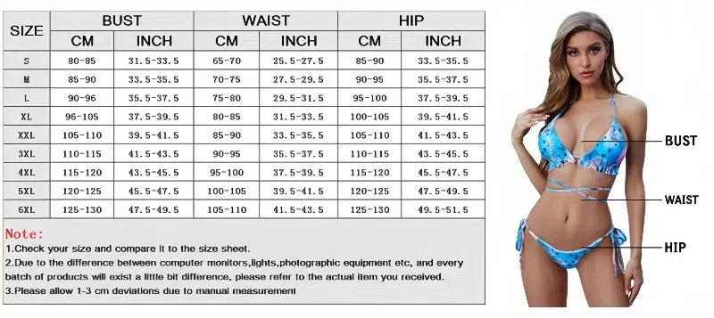 Push Up High Waisted Two Piece Swimsuit