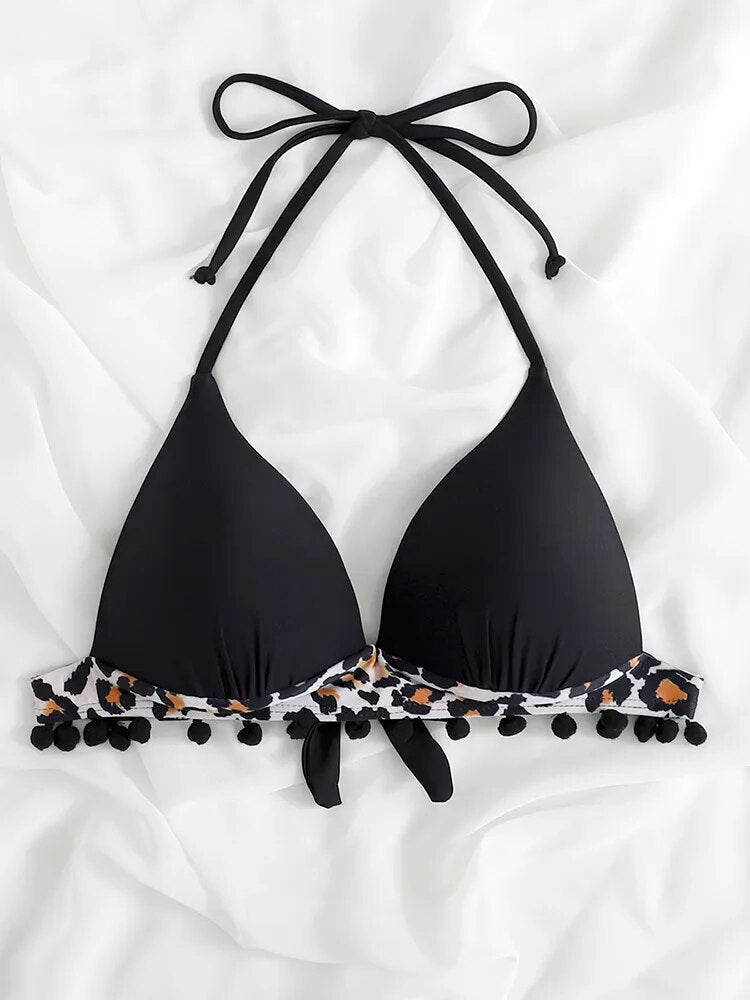 High Waist Thong Swimwear Trunk Bikini Top 27