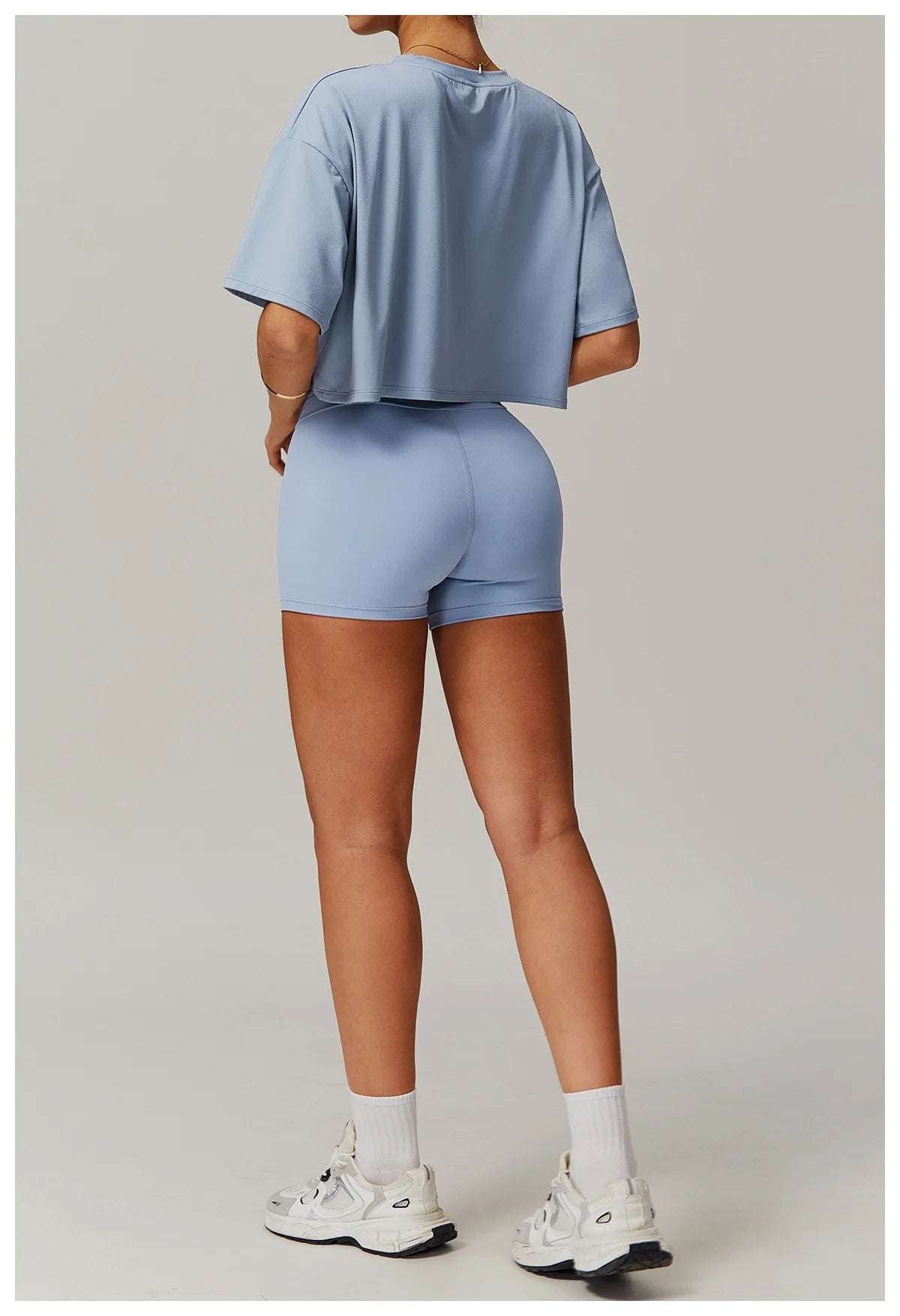 Loose Fitness gym crop Top