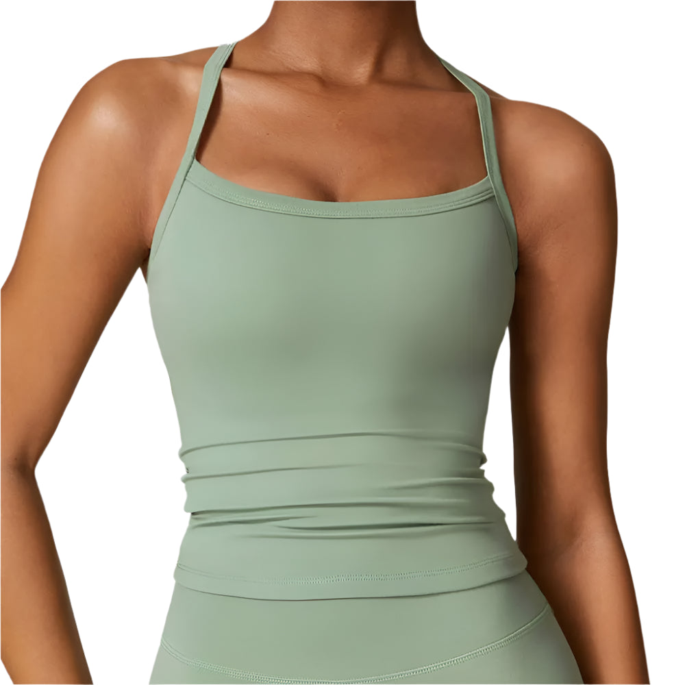 Cross Back Yoga Sports Bra