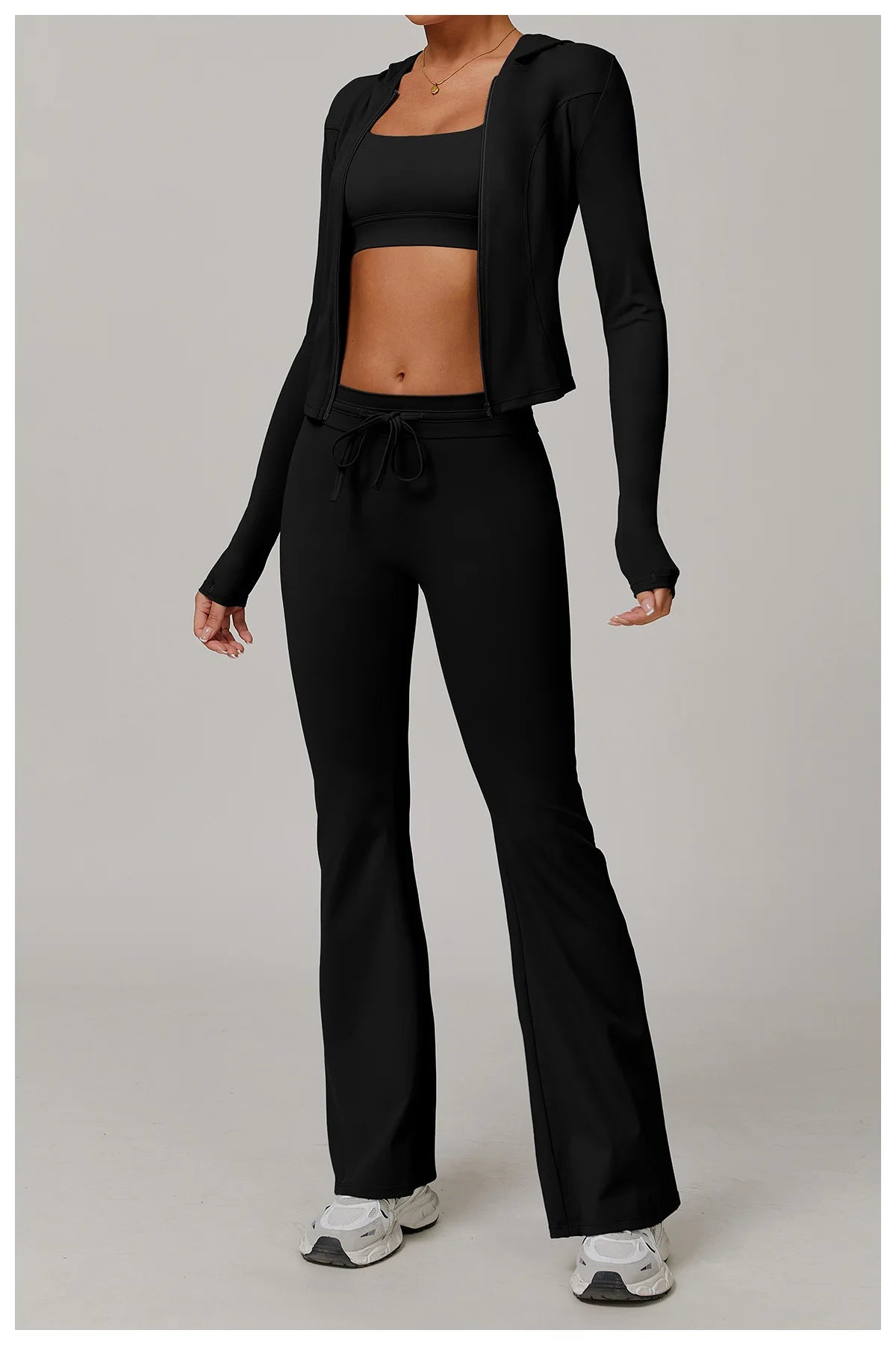 Zipper Long Sleeve Sports Jacket