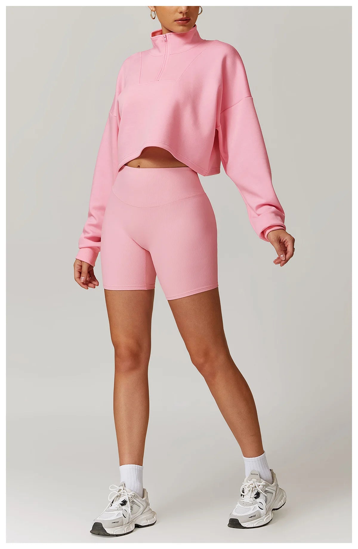 Ribbed Fitness Gym Workout Push Up Sports Bra & Leggings Set