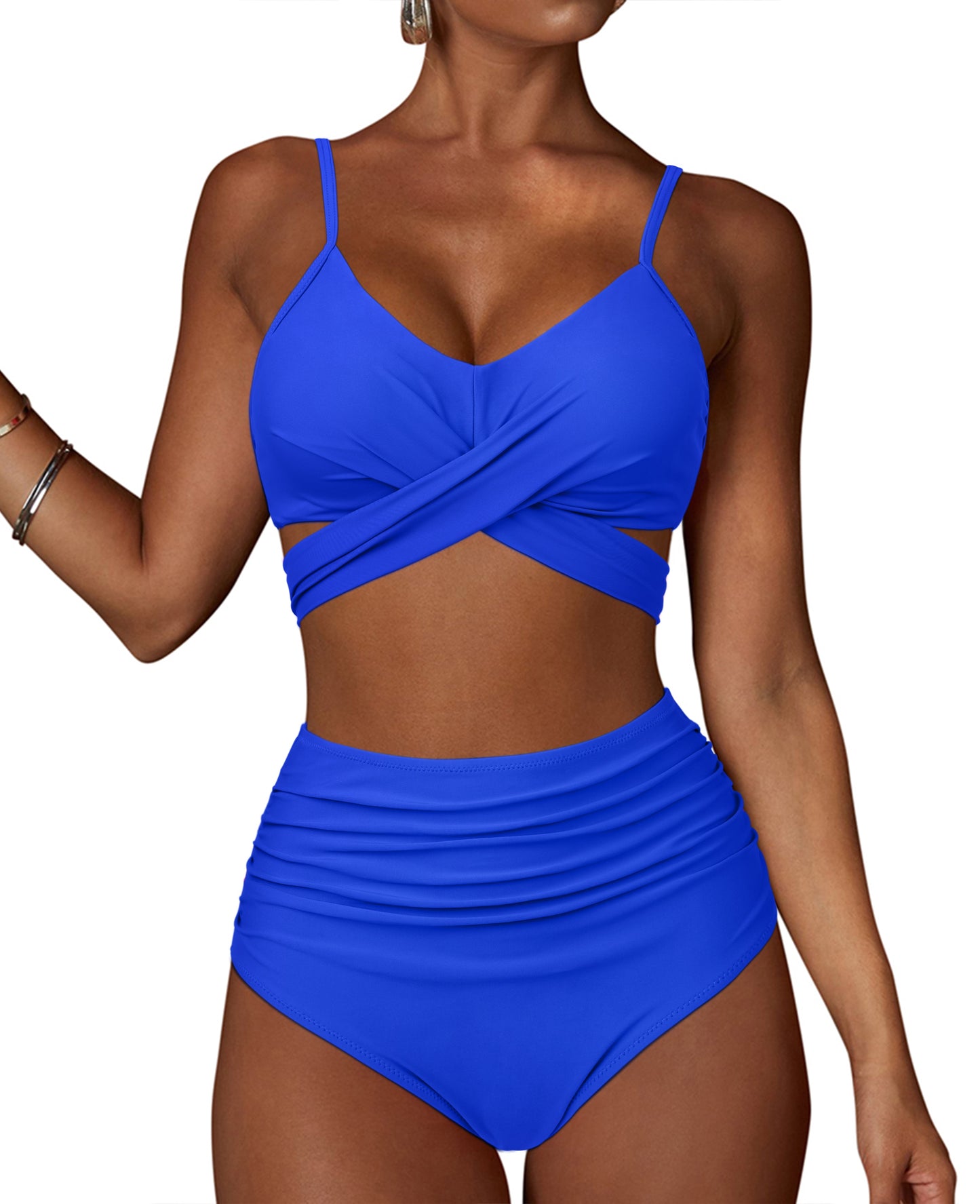 New High Waist Push Up Brazilian Bathing Suits