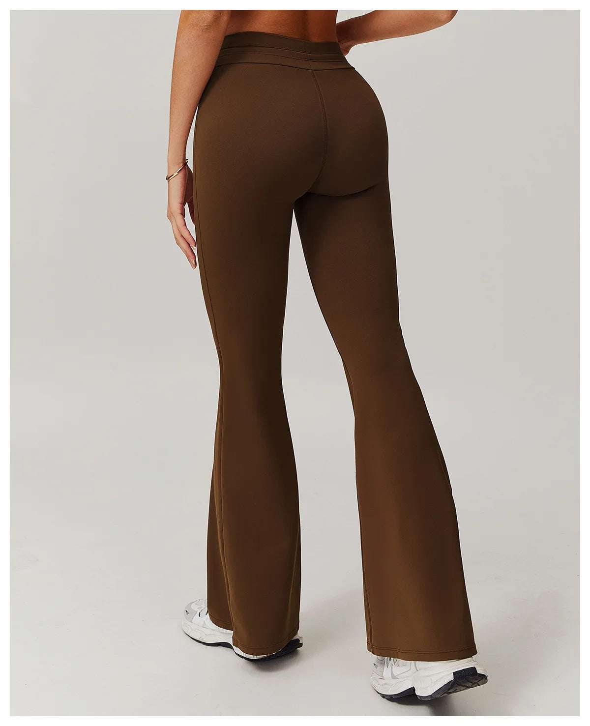 Wide Leg Bell-bottoms drawstring Sports Leggings