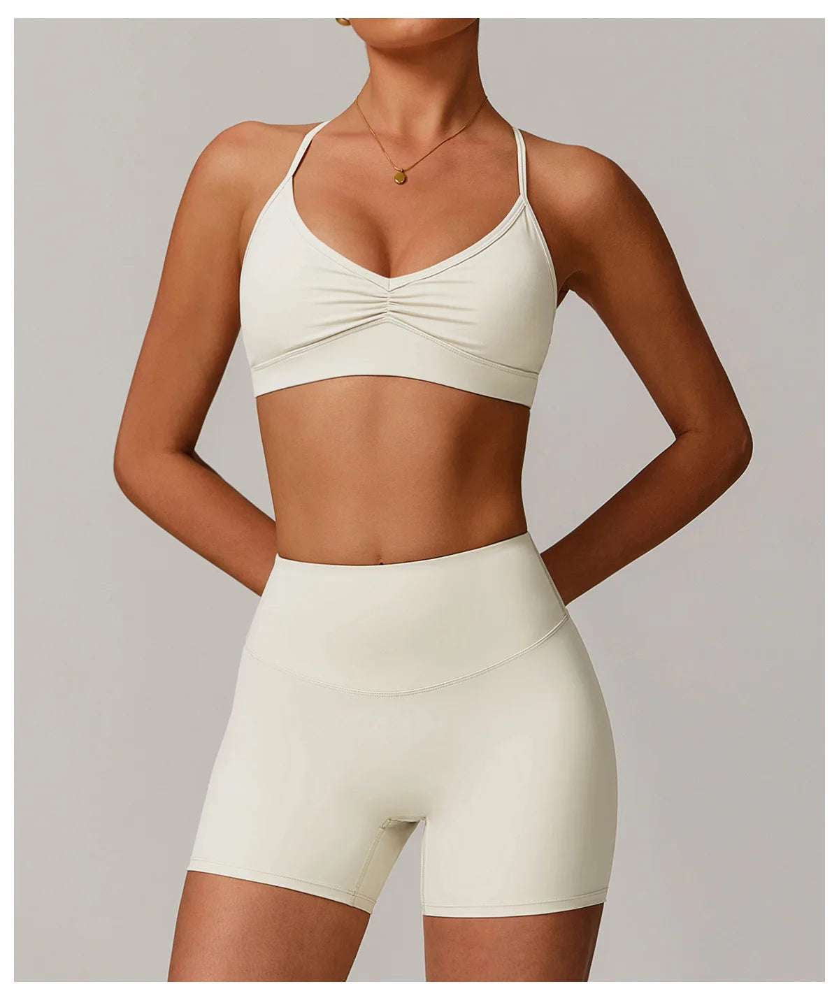 Shoulder Straps Fitness Sports Bra