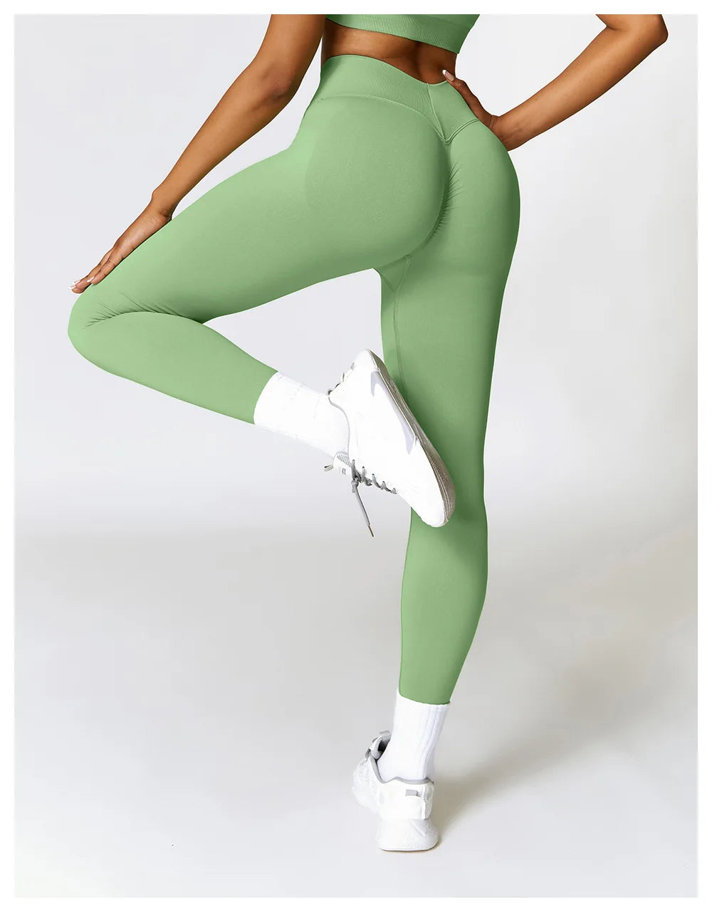 Women seamless Sports High Waist Fitness Leggings
