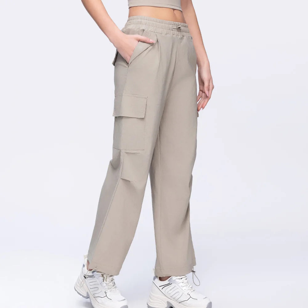 Yoga fitness high waist Flare Leggings with Pocket