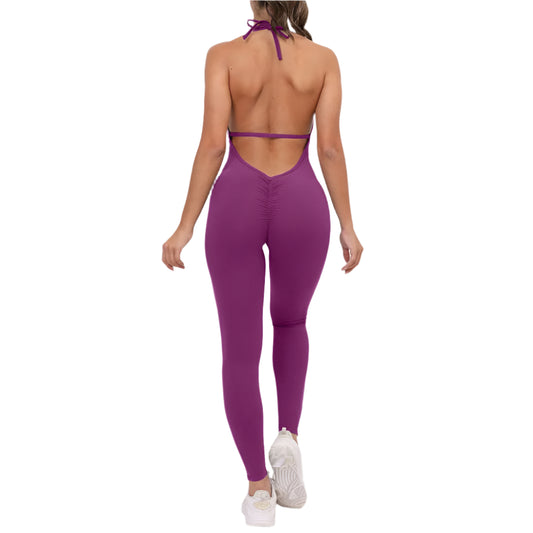 Backless all in One Piece Fitness Workout suit