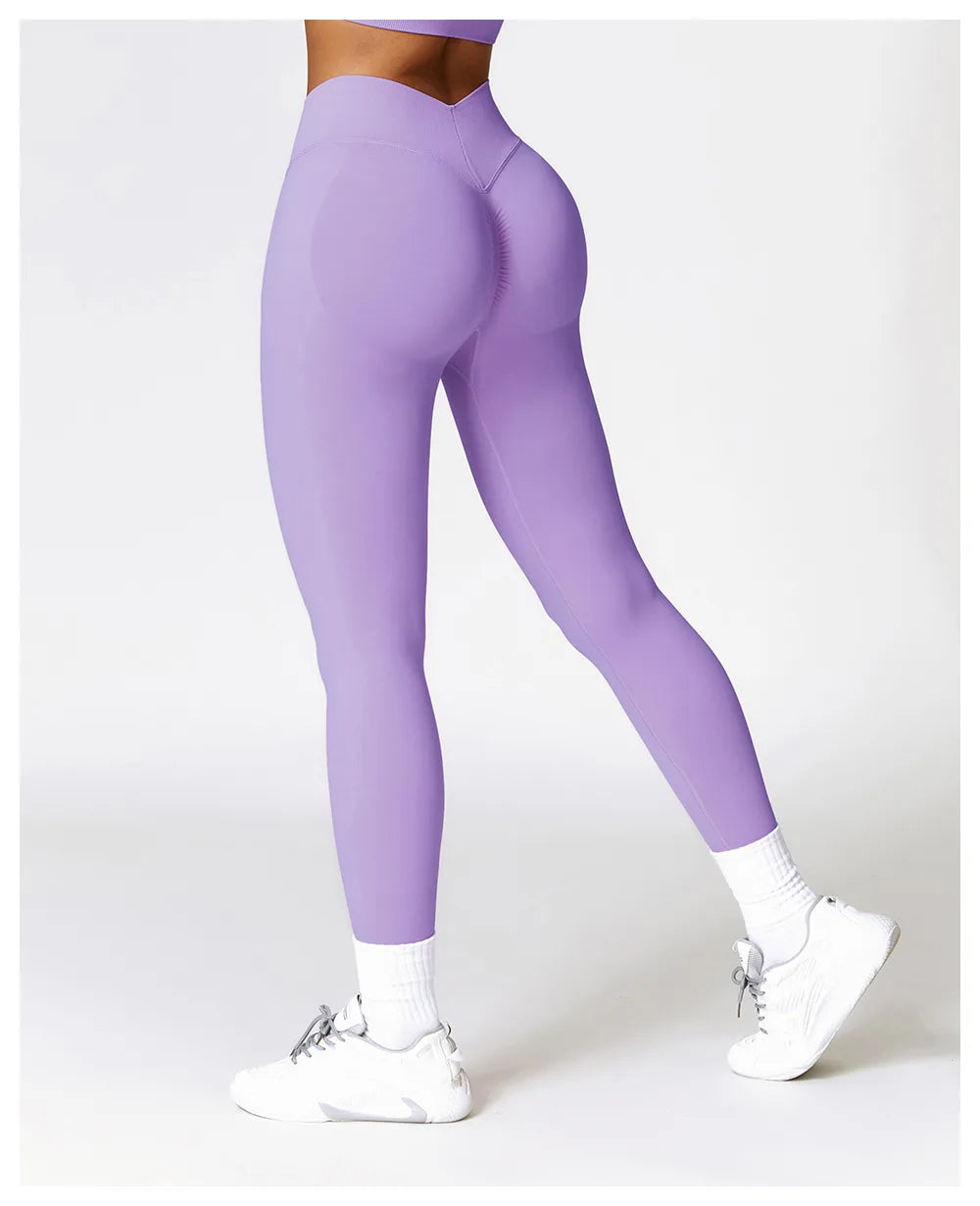 Women seamless Sports High Waist Fitness Leggings
