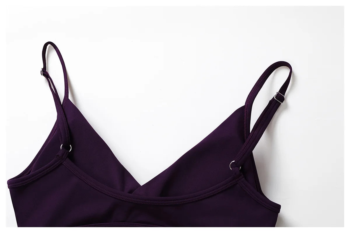 Breathable Shockproof Push Up gym Workout Top