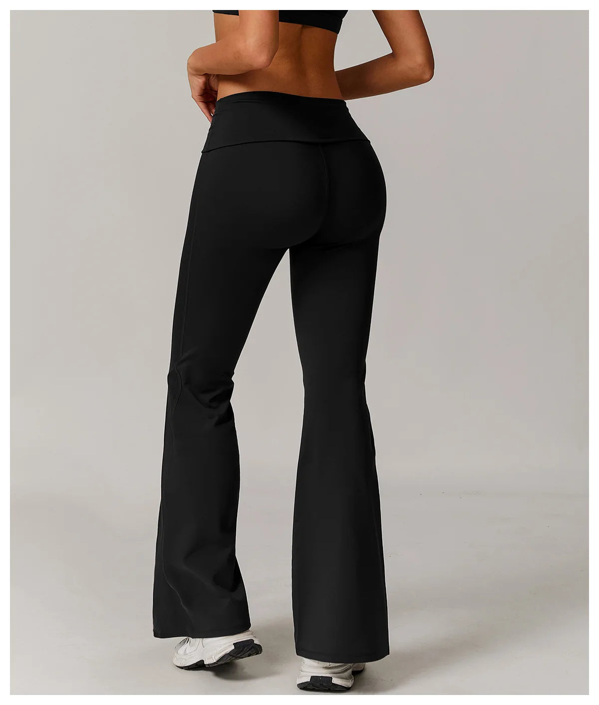 Bell-bottoms High Waist Wide Leg Fitness Workout Leggings