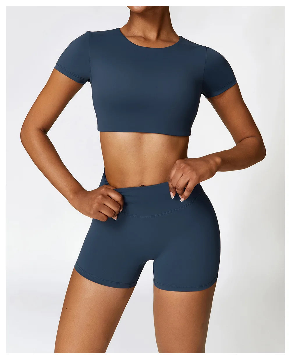Seamless Yoga Workout Fitness Crop Top