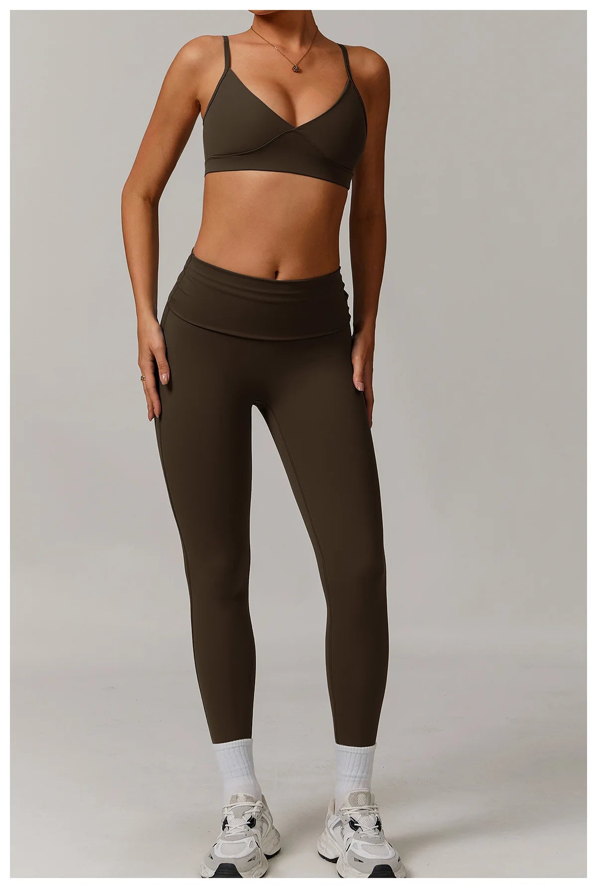 Breathable Shockproof Push Up gym Workout Top